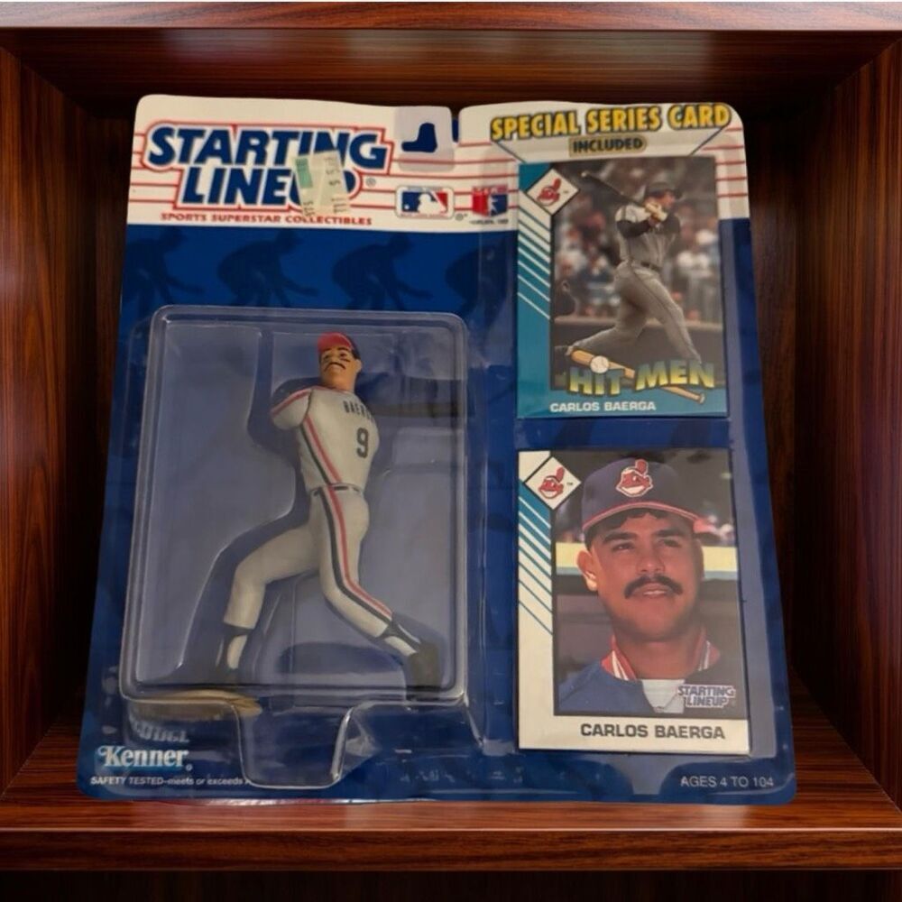 Sealed Vintage 1993 MLB Starting Lineup Carlos Baegra Cleveland Indians Figure